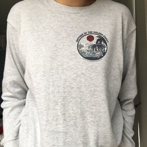 crewneck brandy sweatshirt